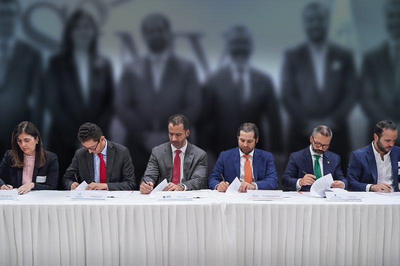 fundacion y firma de alianza un mercado